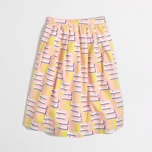 J.Crew factory printed patio skirt